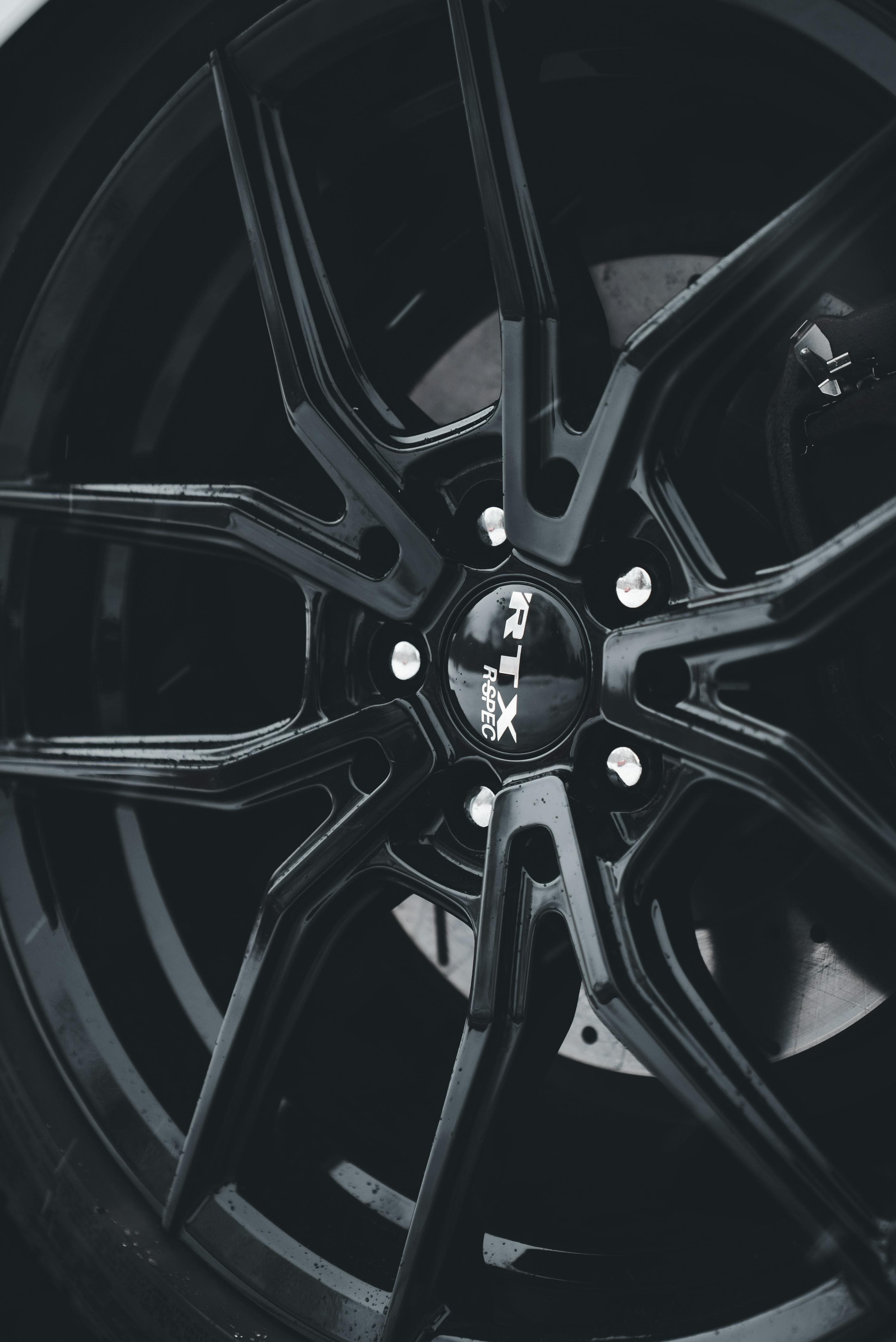 Alloy wheel workshop background
